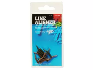 GIANTS FISHING Rovnátka na háček Line Aligner-Large Green-Brown/12pc