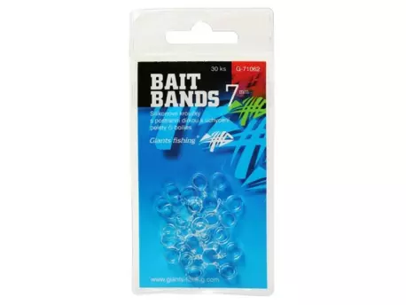 GIANTS FISHING Silikonové kroužky Bait Bands 7mm/30pc