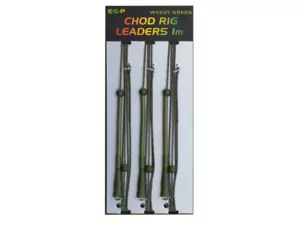 ESP Návazec Chod Rig Leaders 1m Weedy Green