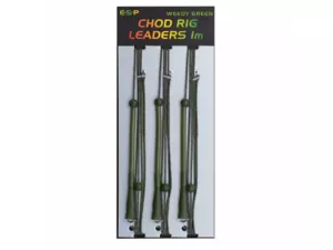 ESP Návazec Chod Rig Leaders 1m Weedy Green