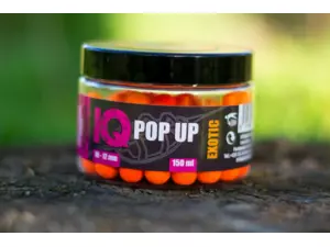 LK BAITS IQ Method Feeder Pop UP Fluoro Boilies 10-12mm,150 ml Exotic