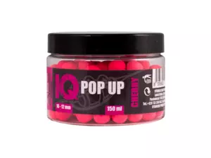 LK BAITS IQ Method Feeder Pop UP Fluoro Boilies 10-12mm,150 ml Cherry