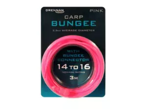 DRENNAN Guma Carp Bungee - pink 14 to 16
