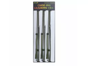 ESP Návazec Chod Rig Leaders 1,5m Weedy Green