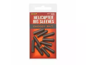 ESP Převleky Helicopter Rig Sleeves Choddy Silt 10 ks