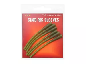 ESP Chod Rig Sleeves Weedy Green