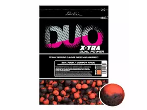 LK Baits DUO X-Tra Boilies Sea Food/Compot NHDC 18mm, 1kg