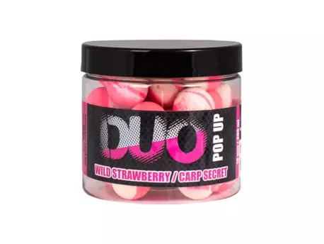 LK Baits DUO X-Tra Pop-up Wild Strawberry/Carp Secret  18mm, 200ml