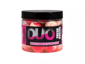 LK Baits DUO X-Tra Fresh Boilies Wild Strawberry/Carp Secret 18mm 200ml