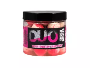 LK Baits DUO X-Tra Fresh Boilies Wild Strawberry/Carp Secret 18mm 200ml