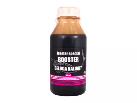 LK Baits Jeseter Special Booster Beluga Halibut 500ml