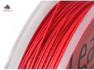 Hell-Cat Návazcová šňůra Leader Braid Line Red 0,90mm, 75kg, 20m