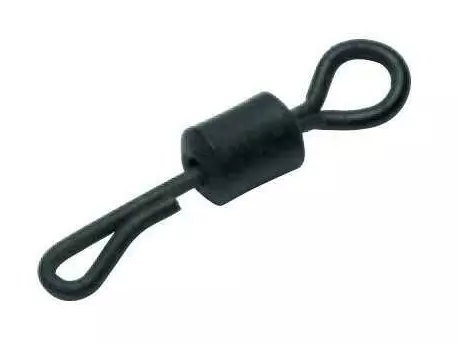 Carp Spirit Quick Change Swivel Matt Black 10 ks