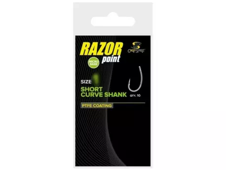 Carp Spirit Hook Short Curve Shank 4/10pcs