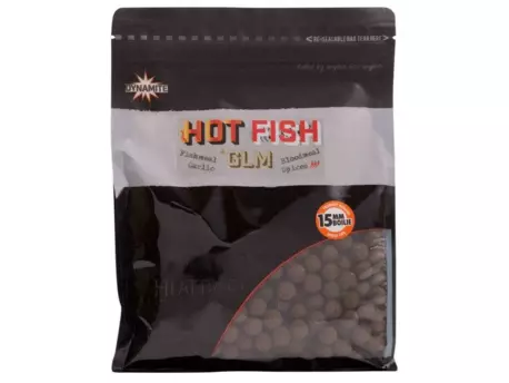 Dynamite Baits Hot Fish&GLM Boilies 15 mm 1 kg