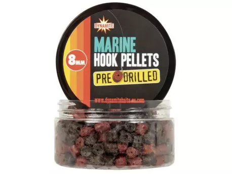 Dynamite Baits Pellets Pre-Drilled Marine Halibut Hook - 8 mm