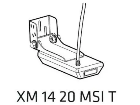 Humminbird sonda XM 14 20 MSI T (SOLIX)