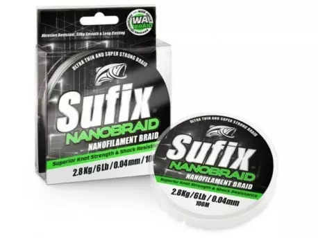 Sufix Nano Braid 100 m/0,04 mm/2,8 kg Aqua Camo