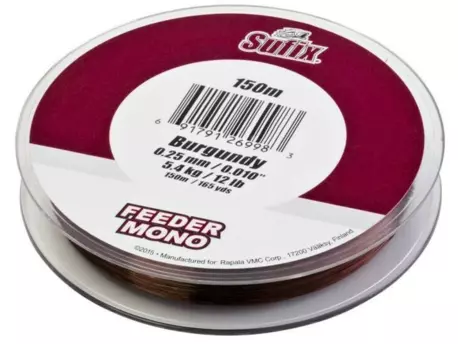 Sufix Feeder Mono 150 m/0,16/2,2 kg Burgundy