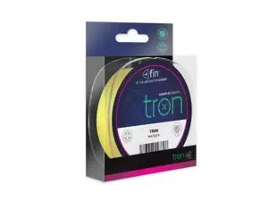 DELPHIN fin TRON fluo žlutá / 130m