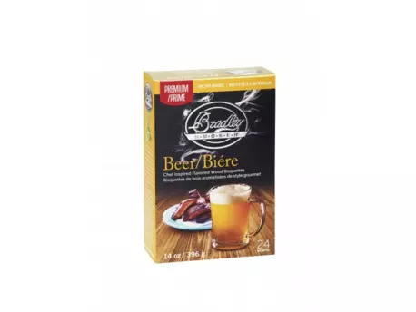 BRADLEY Flavour Bisquettes - Beer 48ks