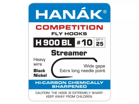 HANÁK Competition muškařský háček H 900 BL