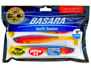 LUCKY JOHN 3D BASARA SOFT SWIM 6" barva PG10