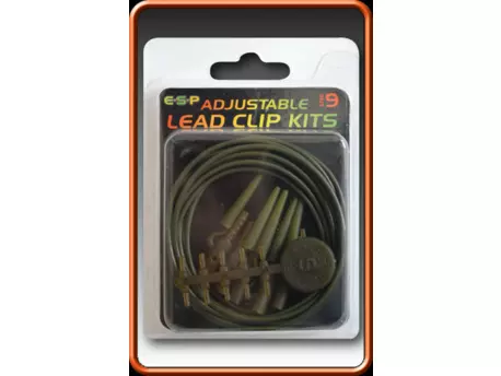 ESP Adjustable Lead Clip Kits-Weedy Green