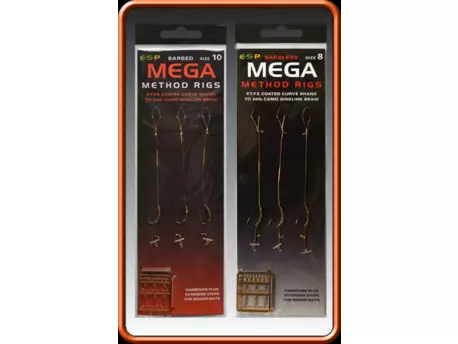 ESP Návazec Mega Method Rigs vel.6  barbless