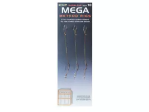 ESP Návazec Mega Method Rigs vel.10 barbless