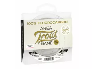 LUCKY JOHN FLUOROCARBON AREA TROUT GAME PINK Line 75m 0,201mm 2,80kg