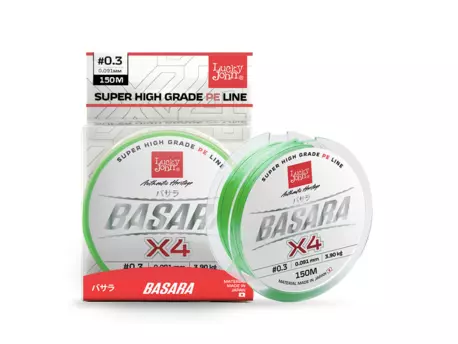 LUCKY JOHN BASARA Braided Line 150m 0,091mm 3,90kg Light Green