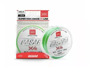 LUCKY JOHN BASARA Braided Line 150m 0,154mm 8,70kg Light Green