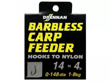 DRENNAN Návazce Barbless Carp Feeder 8 / 7lb