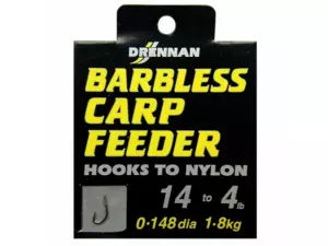 DRENNAN Návazce Barbless Carp Feeder 10 / 7lb