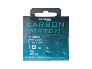 DRENNAN Návazce Carbon Match vel. 18 / 2lb