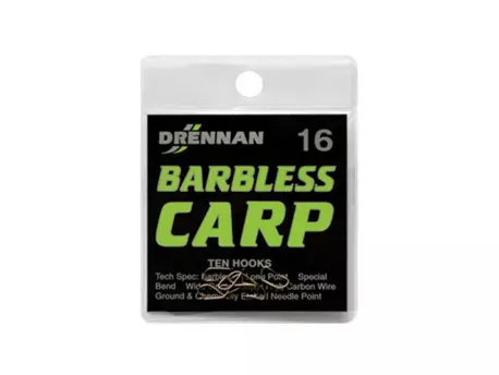 DRENNAN Háčky Barbless Carp vel. 14
