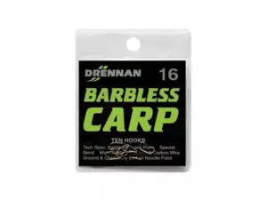 DRENNAN Háčky Barbless Carp vel. 14
