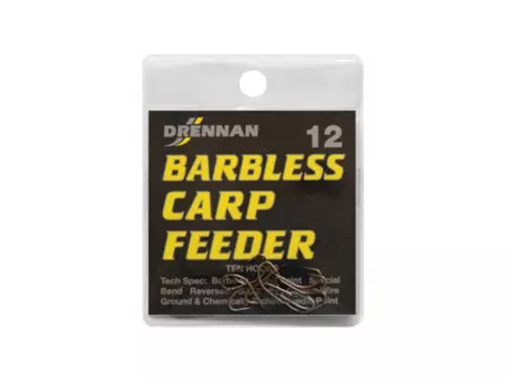 DRENNAN Háčky Barbless Carp Feeder vel. 12
