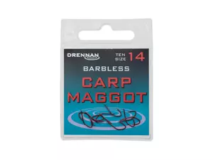 DRENNAN Háčky Carp Maggot barbless vel.14

