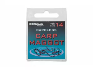 DRENNAN Háčky Carp Maggot barbless vel.20

