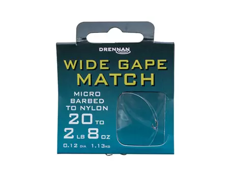 DRENNAN Návazce Wide Gape Match vel. 16 / 3lb