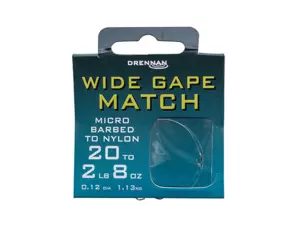 DRENNAN Návazce Wide Gape Match vel. 18 / 2lb 8oz