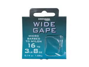 DRENNAN Návazce Wide Gape vel. 18 / 3lb