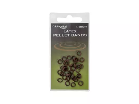 DRENNAN Peletové kroužky Latex Pellet Bands 3mm Small
