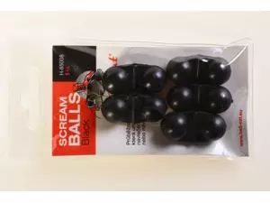 Hell-Cat Chrastítko Scream Balls Black,5ks