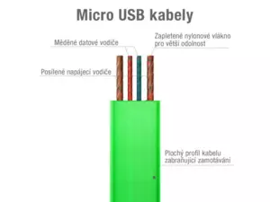 AVACOM MIC-40G kabel USB - Micro USB, 40cm