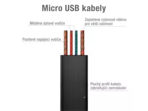 AVACOM MIC-40G kabel USB - Micro USB, 40cm