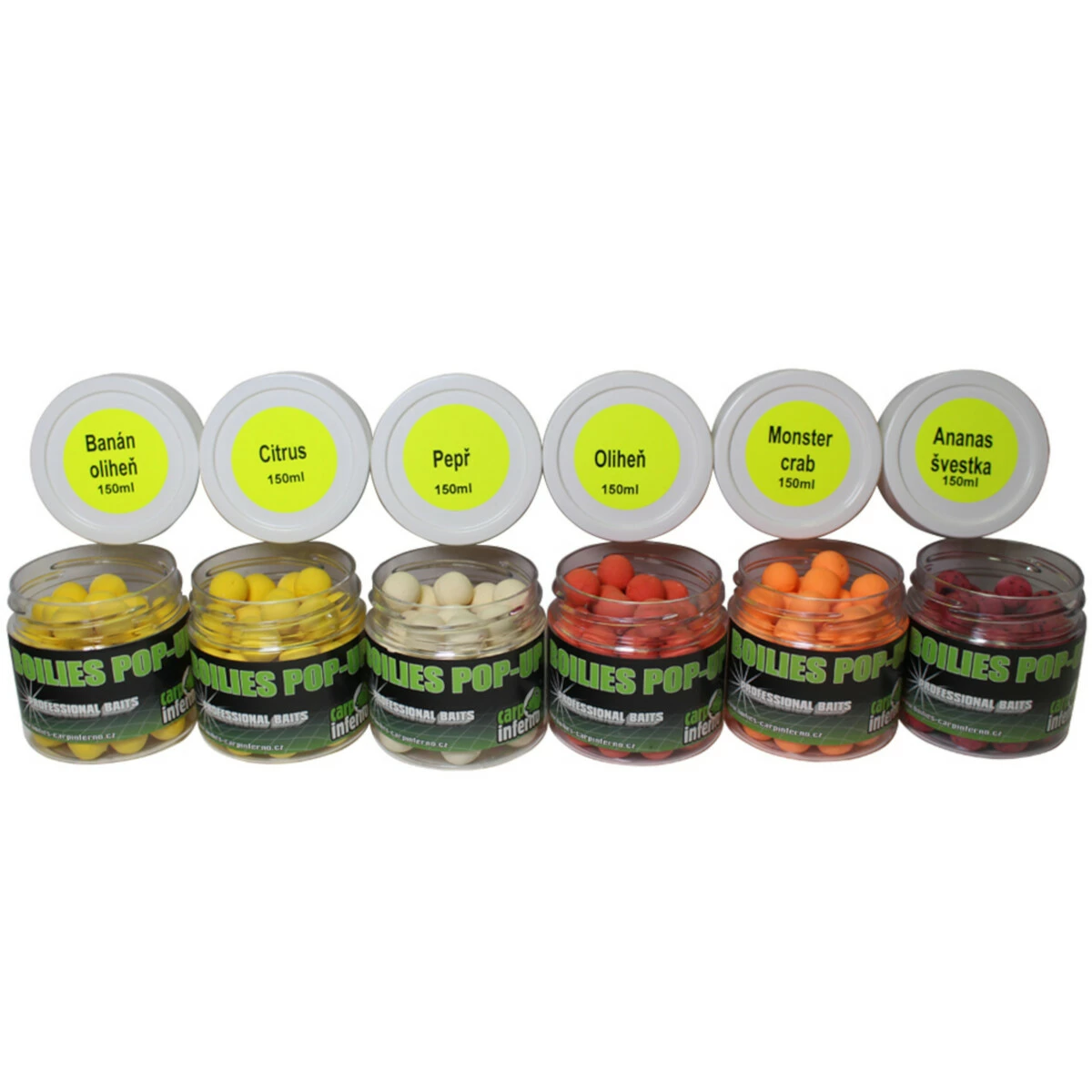 Carp Inferno Pop - up boilies 16 mm 150 ml