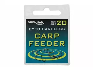 Drennan háčky Eyed Carp Feeder Barbless